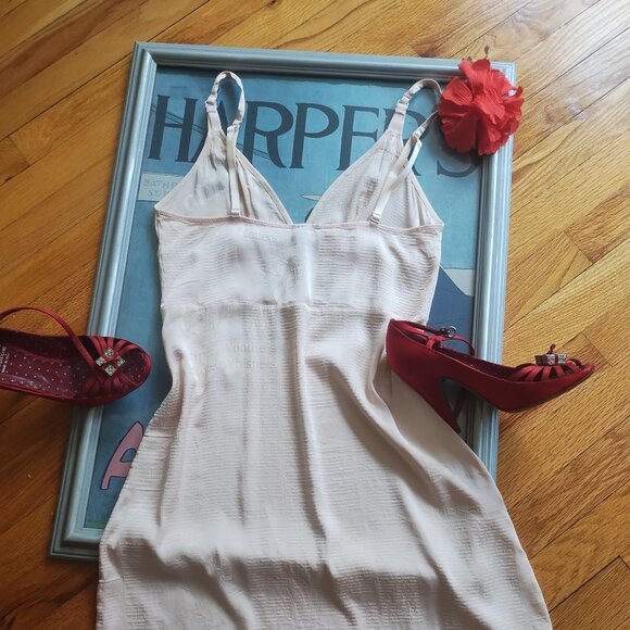 John Galliano Lingerie newspaper print vintage style silk slip dress - Picture 11 of 16